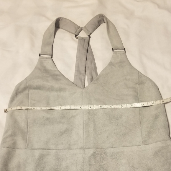 BCBGMAXAZRIA Suece Mini Dress Color Light Gray Size XXS - Picture 6 of 13